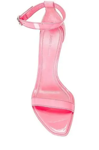 Amina Muaddi Kim Patent Sandal in Bubble 37.5 New with Box Womens High Heels