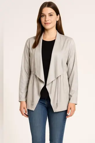 NWT THREAD AND SUPPLY Open Jacket Medium Gray