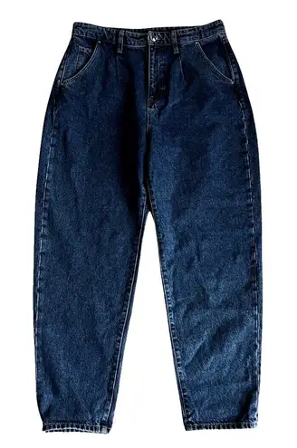 Mavi Jeans Womens 8 30” Blue Laura High Rise Pleated Ankle Jeans Denim Casual