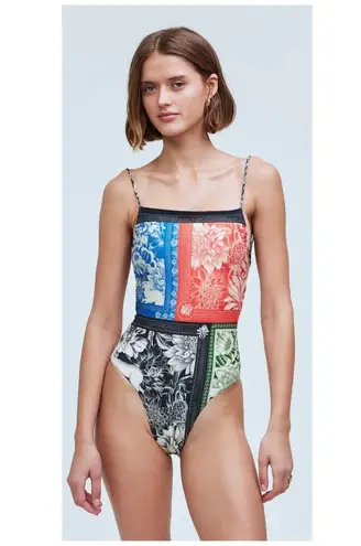 Agua Bendita Kali Reversible One Piece Swimsuit Size XL