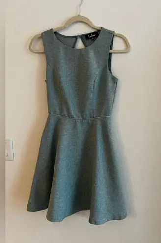 Lulus Winsome Mint Blue Backless Skater Dress Size S Green