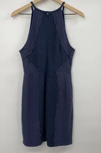 Plenty By Tracy Reese Plenty by Tracey Reese Sheath Dress Lace Panel Navy Blue NEW Womens Size 10