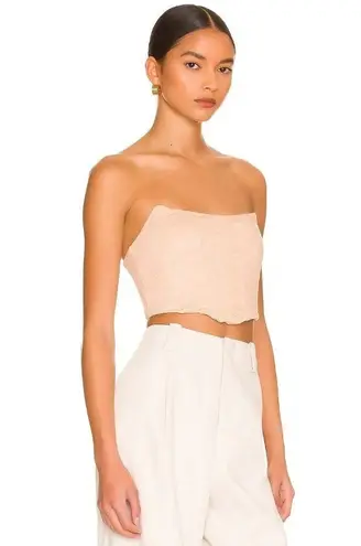 H:ours Yasir Top Light Tan Womens Size Large