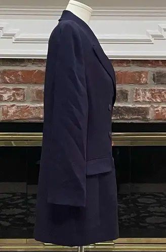 Ellen Tracy Linda Allard for 100% wool plum lightweight peacoat / 10 / NWOT