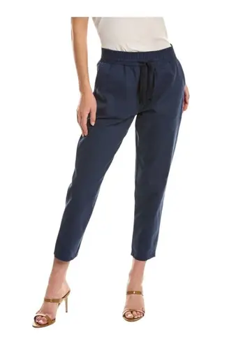 Area Stars NWT Women’s Navy Blue Ali Cropped Drawstring Cut Hem Pants Large