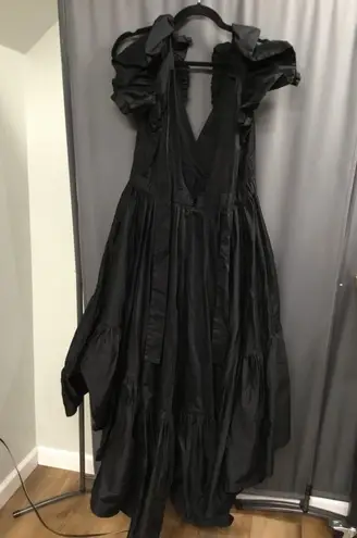 Making The Cut Sienna's Dress Women's Medium Black Ruffle Tiered Hi