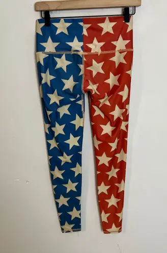 Teeki - Stars And Stripes Leggings USA America Workout Yoga Training Gym Running