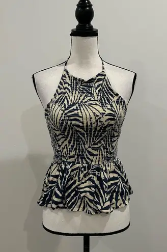 Patrons of Peace Peplum Top