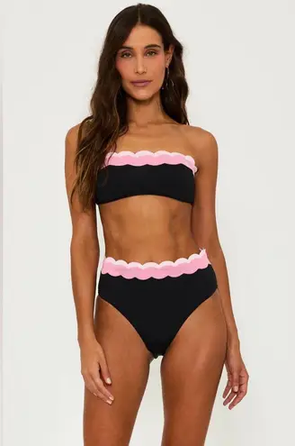 Beach Riot Harriet high waist Bottom Sweet Berry Wave, Size Large, $98