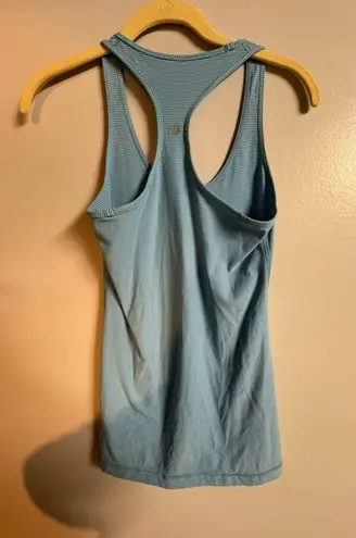 Lululemon  Cool Racerback in Tonka Stripe Angel Blue Lullaby 4