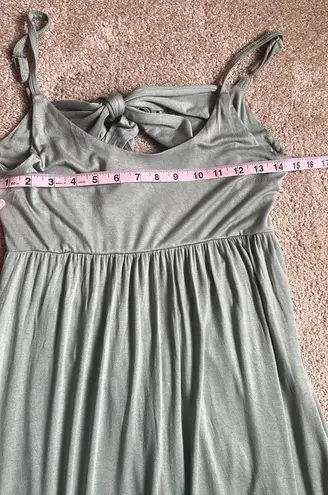 LASCANA Sage Green Tie