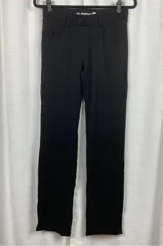 Betabrand Black Dress Pant Yoga Pants Sz.S Long