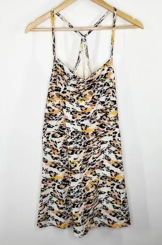 CALIA Womens Tennis Dress Size M Animal Print Preppy Pickleball Workout NWT Black Size M