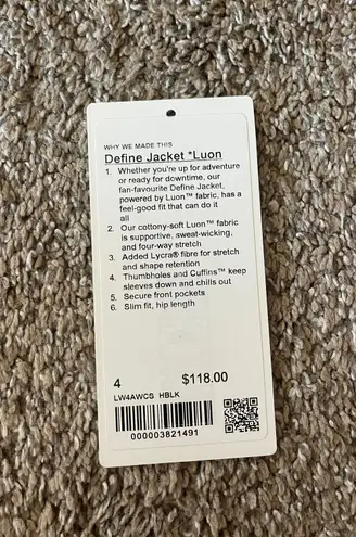 Lululemon Define Jacket