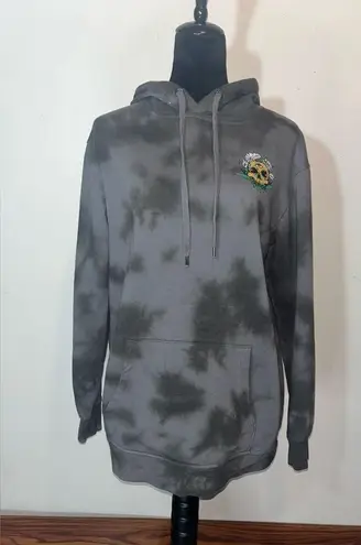 Jasmine Empyre Rose Skull Black Tie Dye Hoodie XS