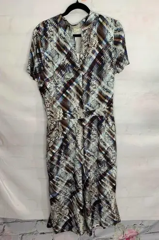 NWT | Ted Baker London Balay Wide Leg Jumpsuit White Size 10