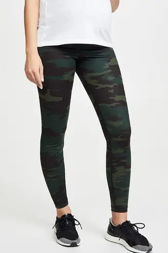 Isabel and Ingrid Maternity Camo Active Legging Gray Size undefined
