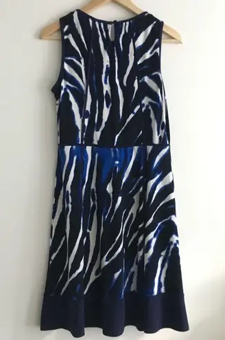 Donna Morgan  Watercolor‎ Sleeveless Sheath Dress Midi Womens Size 8