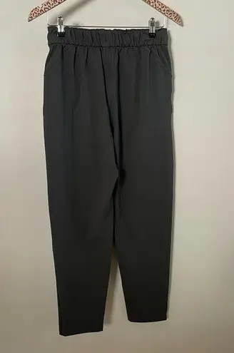 Lululemon  Keep Moving Graphite Grey 7/8 High-Rise Work Trouser Pants