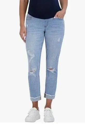 Savi Parker Maternity Slim Girlfriend Jeans Size M New Blue