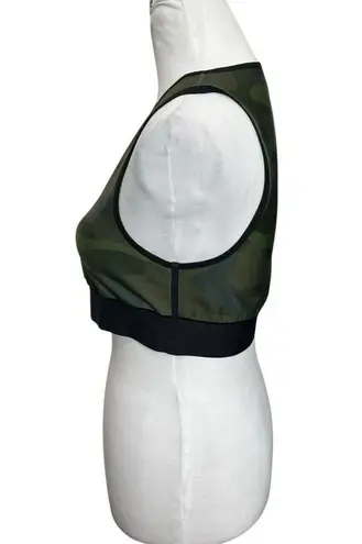 Ultracor Camo Knockout Sports Bra Star Green Cropped Tank Top Women’s Size XL