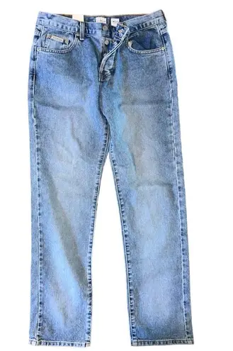 Calvin Klein Jeans NWT Y2K . Easy low rider size 9 Jr. straight leg button fly