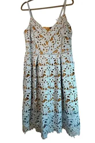 City Chic NWT Sky Blue So Fancy Dress - Size S/16