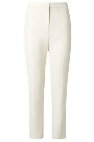Iris Setlakwe NWT Women’s Size 2 Ivory White Cropped Cigarette Trousers Pants