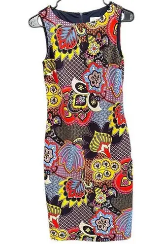 Joseph Ribkoff EUC Floral Stretch Dress Size 4