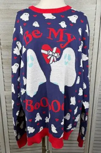 FUN.COM "Be My Boo" Valentine's Day Crewneck Sweater Adult/Unisex