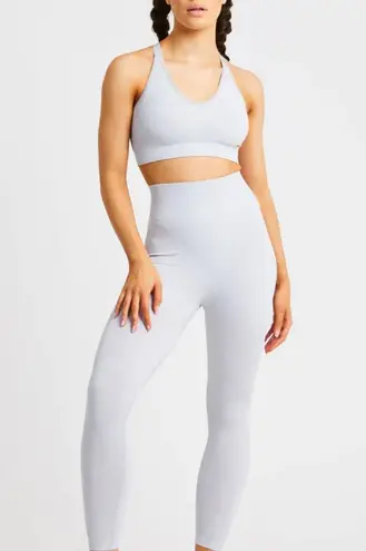 AYBL NWT light grey printed sports bra