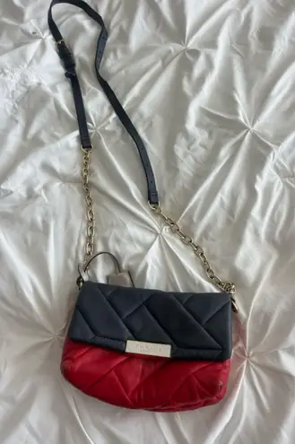 Rádley London Elegant Red and Black Quilted Women's Bag