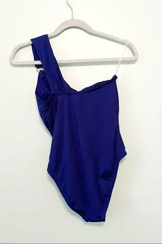 Trina Turk  Swim Getaway One-Piece Bathing Suit in Solid Royal Blue Sz 6 NWT Gift