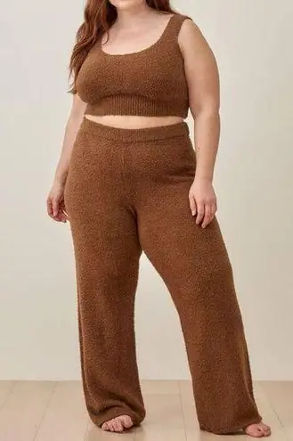 Reformation Isle Cinnamon Two Piece Set Size: 3X NWT Organic Cotton Lounge Set