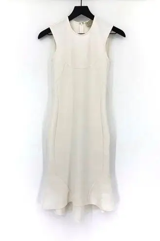 Torn By Ronny Kobo Mermaid Midi Knit Dress White XS