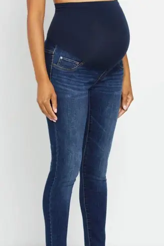 SUSTAINABLE SECRET FIT BELLY SKINNY LEG MATERNITY JEANS Blue Size M