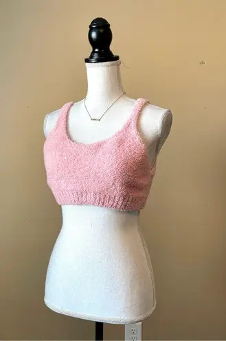 COLSIE | Pink Terrycloth Bralette Sz L Size L