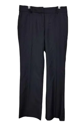 J. Crew Women's 0 Black City Fit Wool Cropped Trouser Pants Super 120's Corpcore