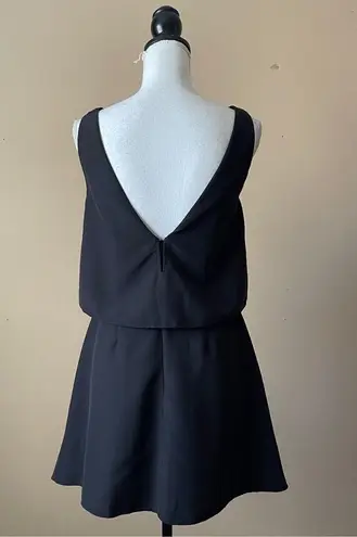 Mara Hoffman | Nantes Black Embroidered Tiered Cocktail Dress Sz 2