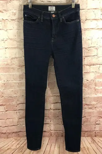 J.Crew  Lookout High Rise Skinny Jeans resin wash