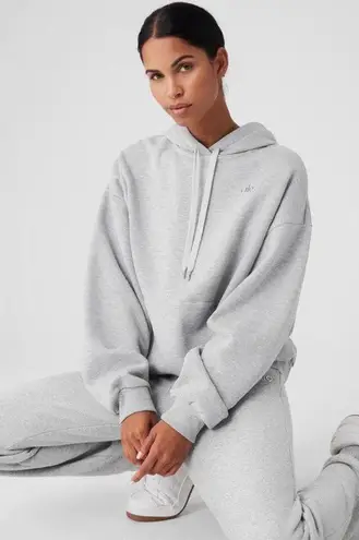 Alo Yoga Alo Accolade Hoodie Athletic Heather Grey S