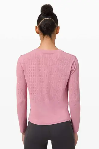 Lululemon Train To Be LS Top Sz L