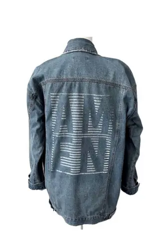 Black Label C’est Toi Denim Oversized Jacket Size Small