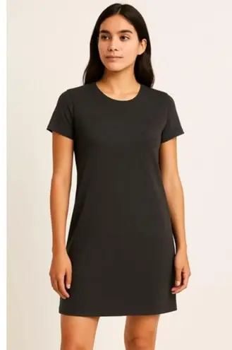 32 Degrees Heat 32 Degrees Cool T-Shirt Dress Minimalist Athleisure Charcoal S