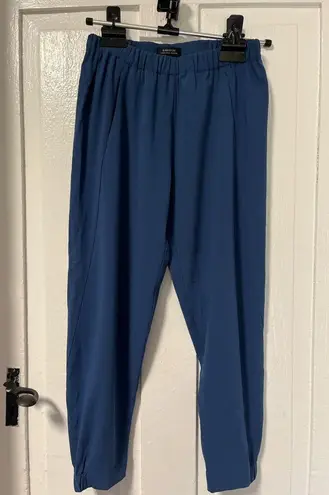 Babaton Aritzia Navy Blue Dexter Japanese Crepe Pull-On Trouser Pants XS