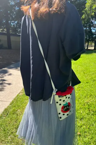 Cute Smartphone bag /Knit Mini bag /Crossbody bag