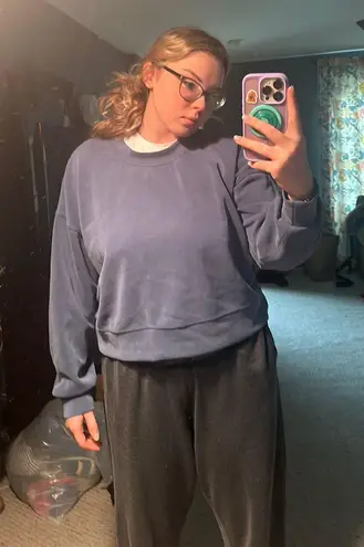 Lululemon Perfectly Oversized Cropped Crew Softstreme