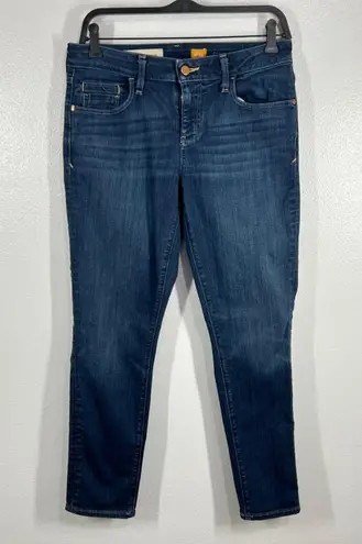 Pilcro and the Letterpress Pilcro Stet Slim Ankle Jeans Dark Wash Stretch Denim Size 29