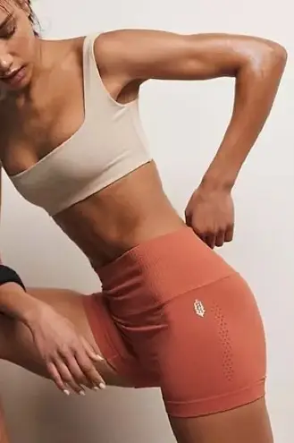 Free People Movement NWOT  Good Karma Running Shorts - Terracotta
$48MSRP - Image 1