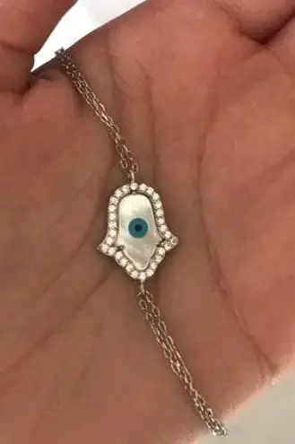 Evil Eye Bracelet Silver